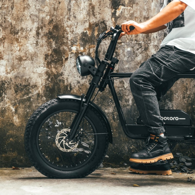 Mootoro Vintage Fashion All-Road Fat Tire Electric Bike C1 - Image 3