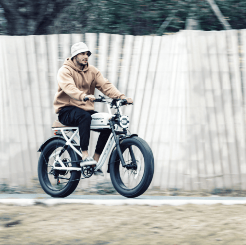 Mootoro 24inch Fat Tire 1000w Electric Cafe Racer Bike - Image 8