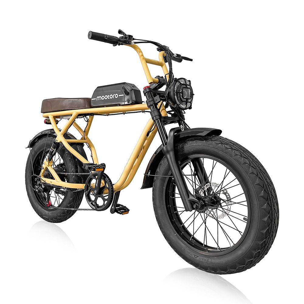 Mootoro Vintage Fashion All-Road Fat Tire Electric Bike R1 - Image 5